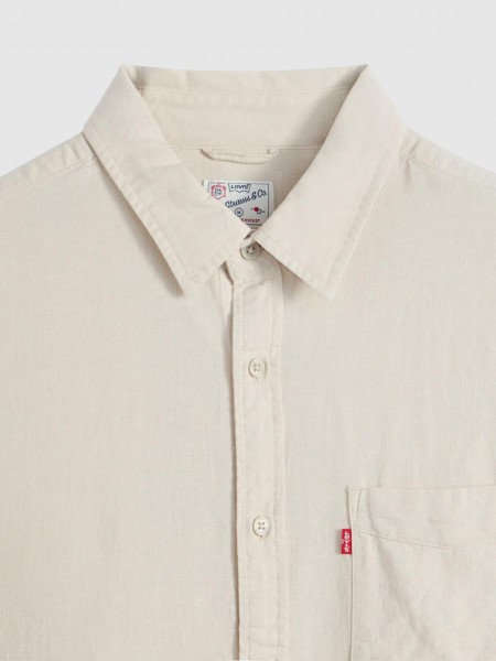 Shirt Man Cream Levis
