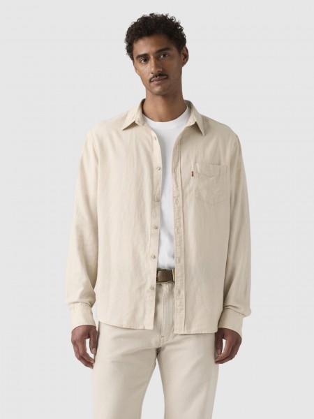 Shirt Man Cream Levis
