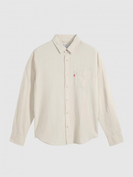 Shirt Man Cream Levis