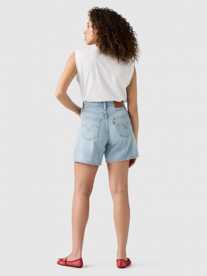 Pantalones Cortos Mujer Jeans Ligeros Levis