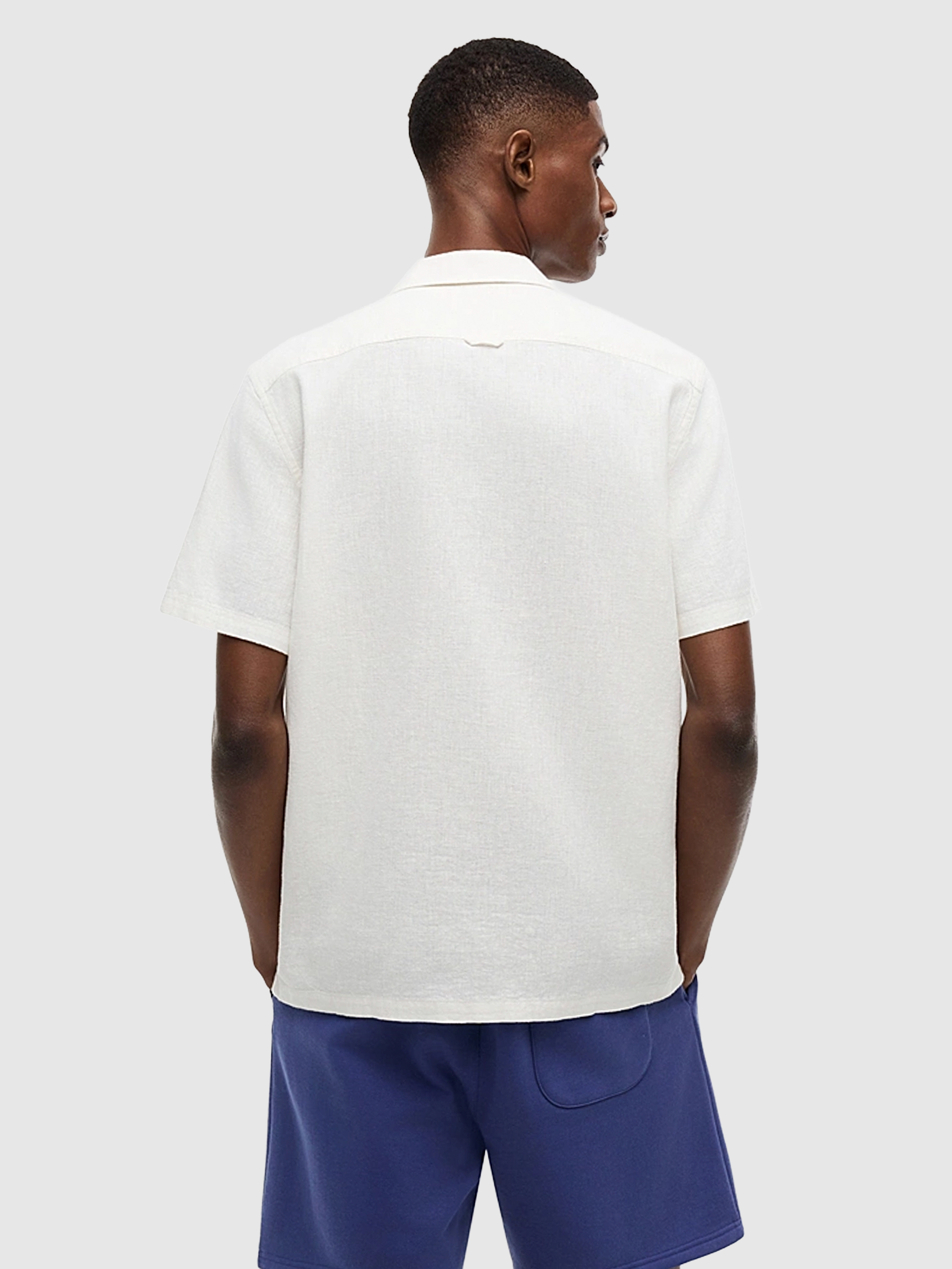 Shirt Man White Tommy Jeans