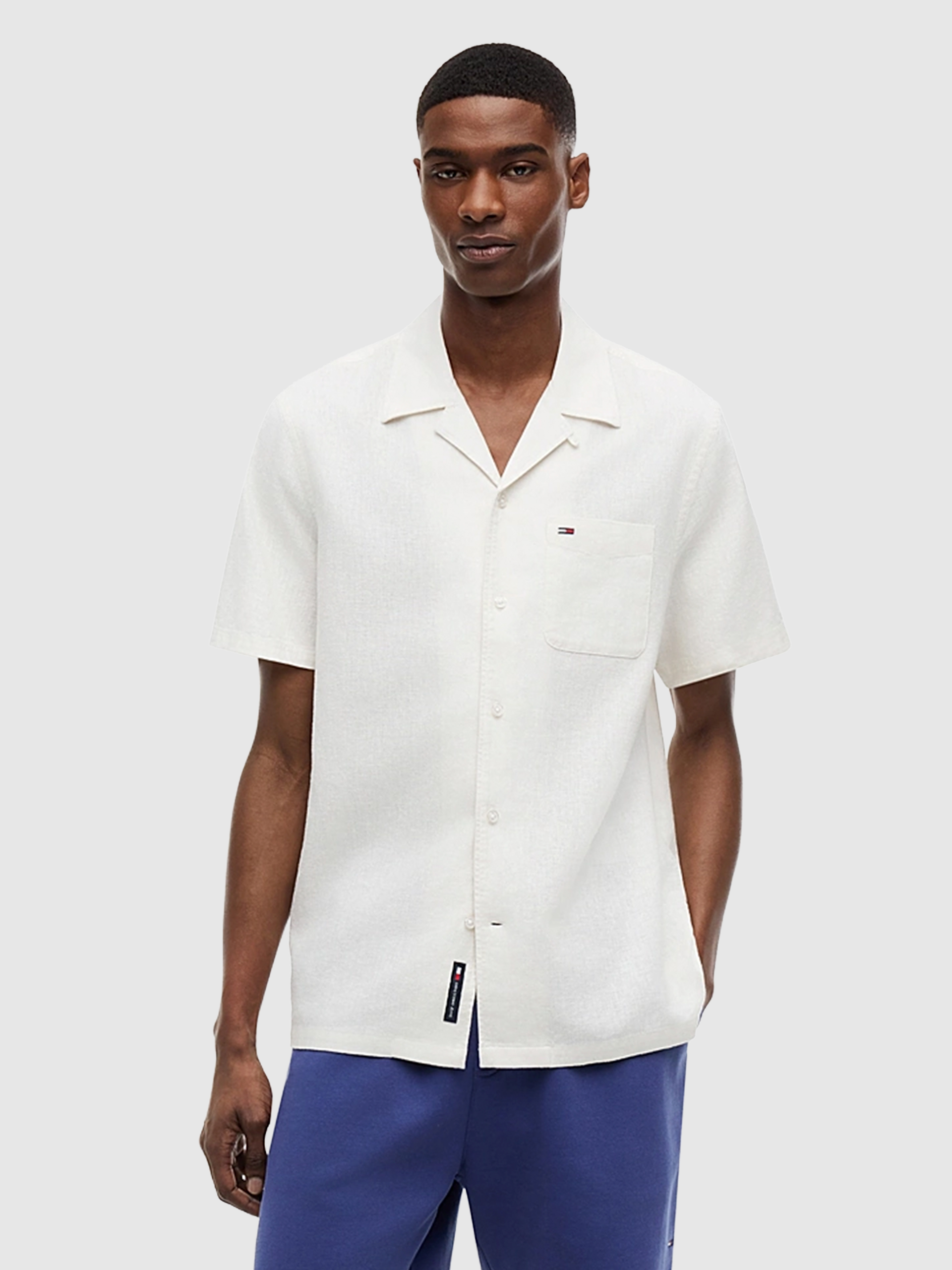 Shirt Man White Tommy Jeans