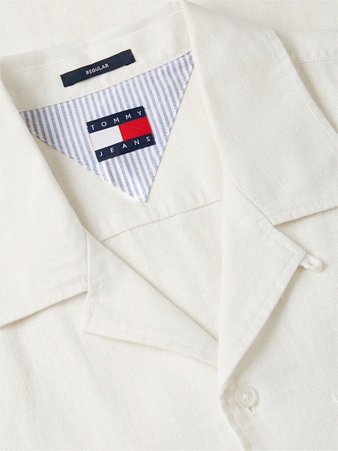 Shirt Man White Tommy Jeans
