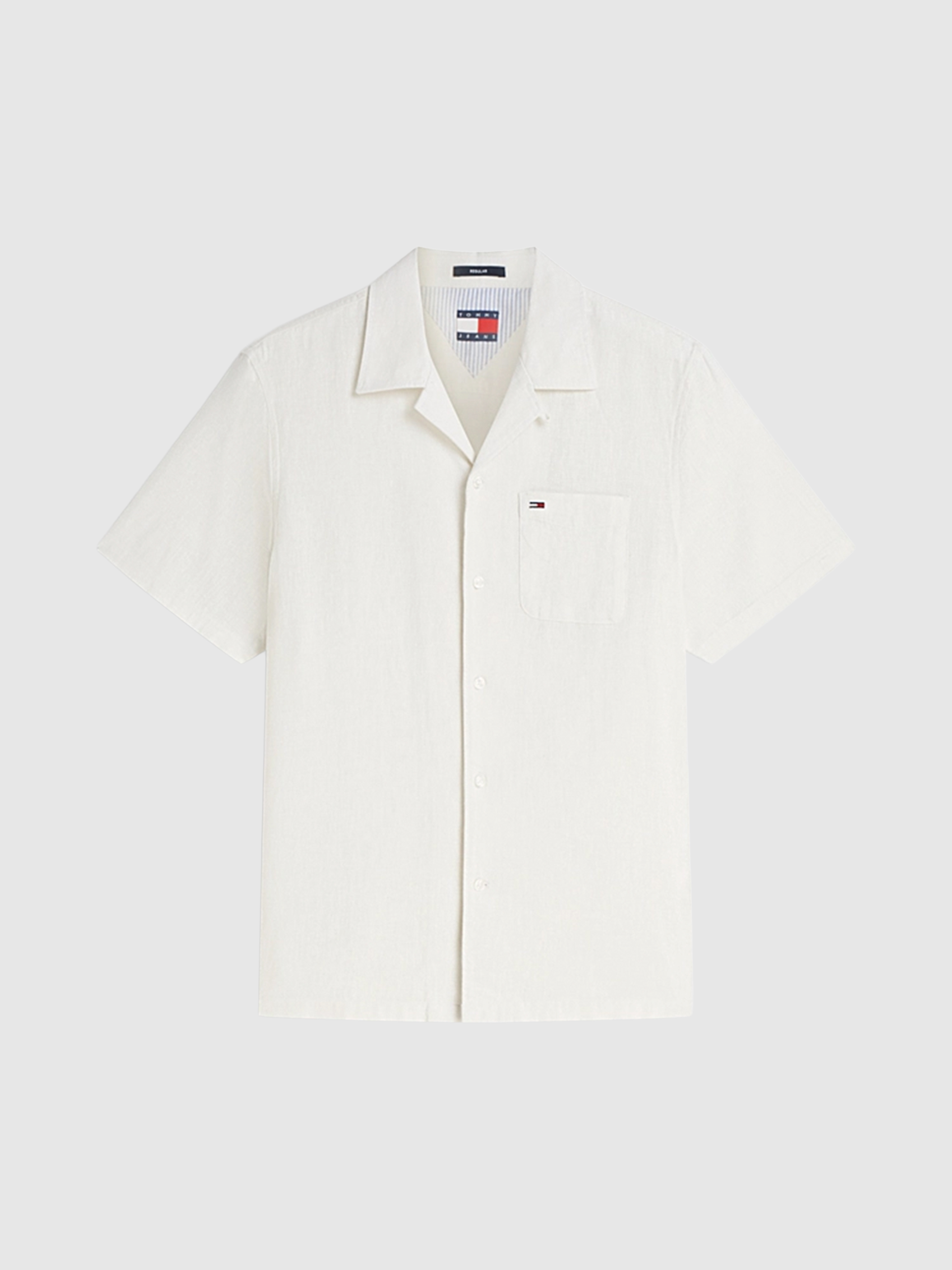 Shirt Man White Tommy Jeans