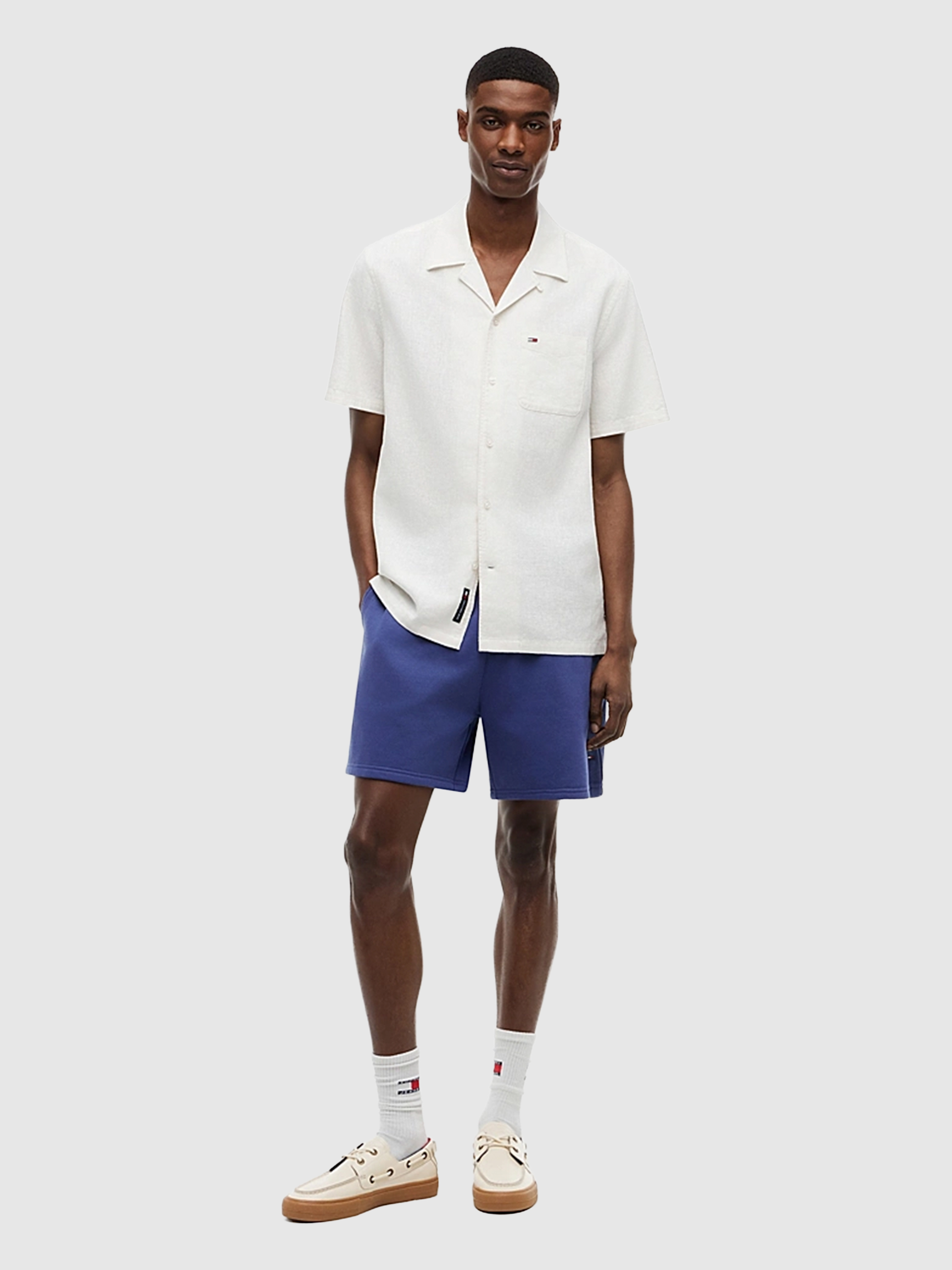 Shirt Man White Tommy Jeans
