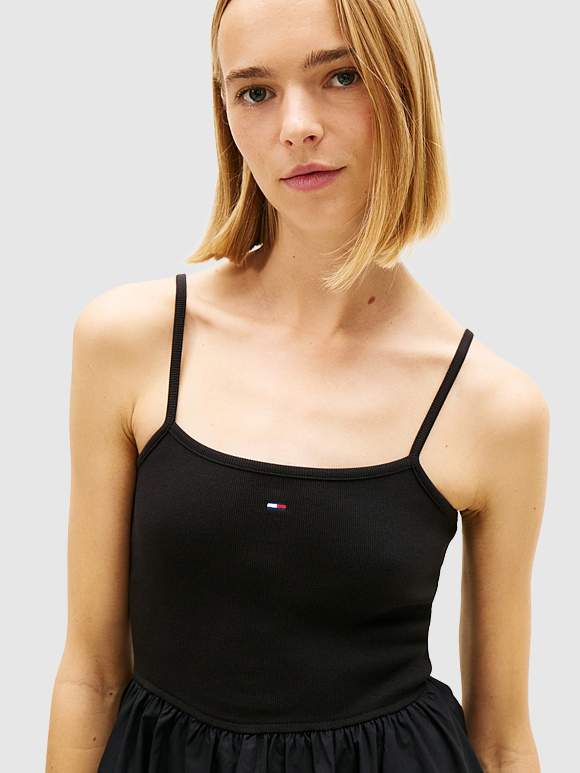 Dress Woman Black Tommy Jeans