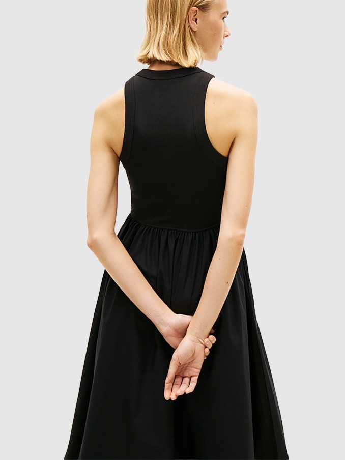 Dress Woman Black Tommy Jeans