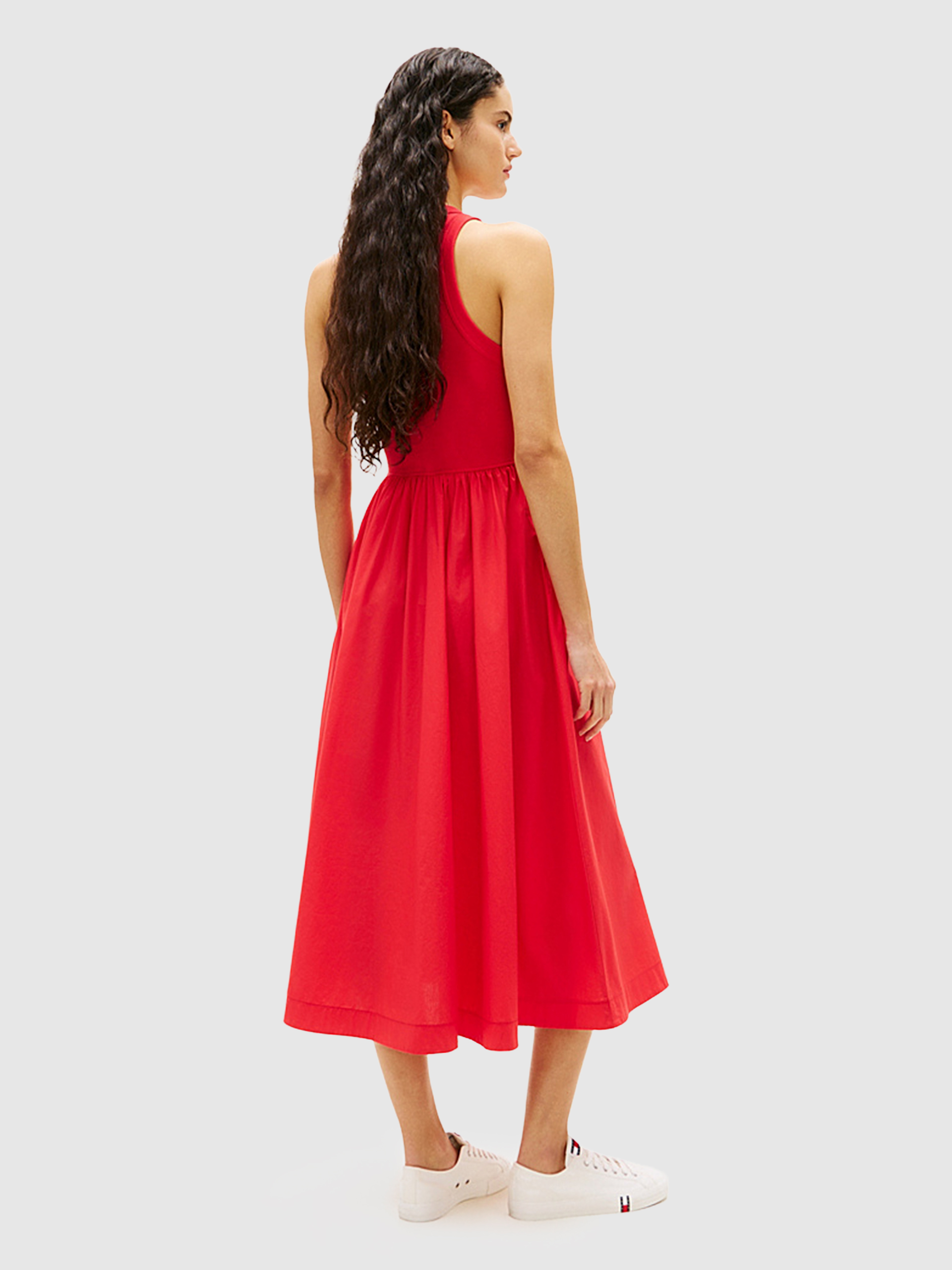 Dress Woman Red Tommy Jeans