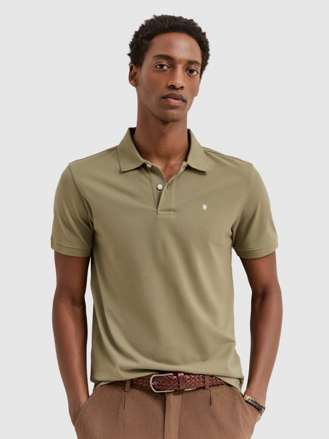 Polo Hombre Tropa Verde Lion Of Porches