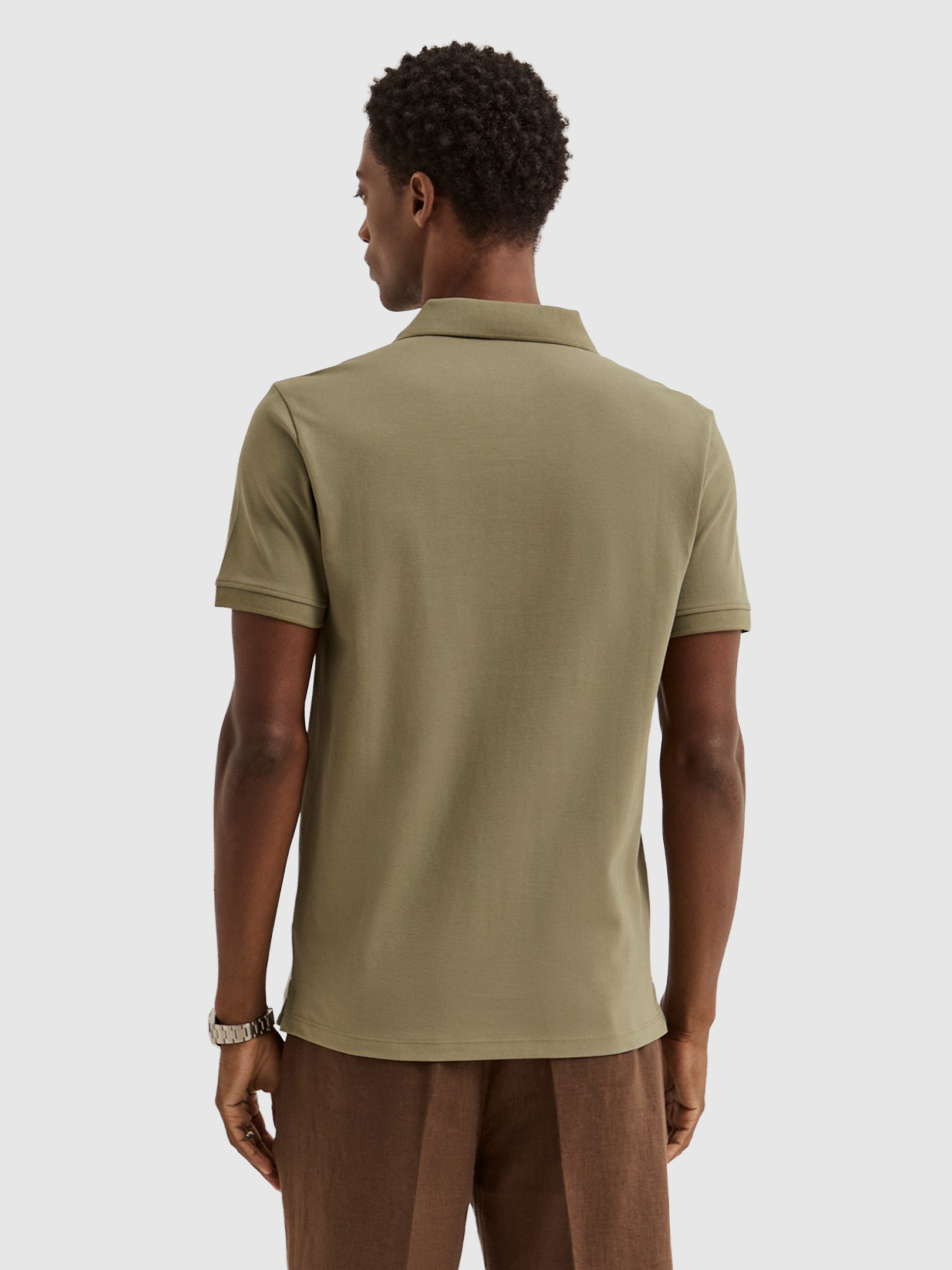 Polo Hombre Tropa Verde Lion Of Porches
