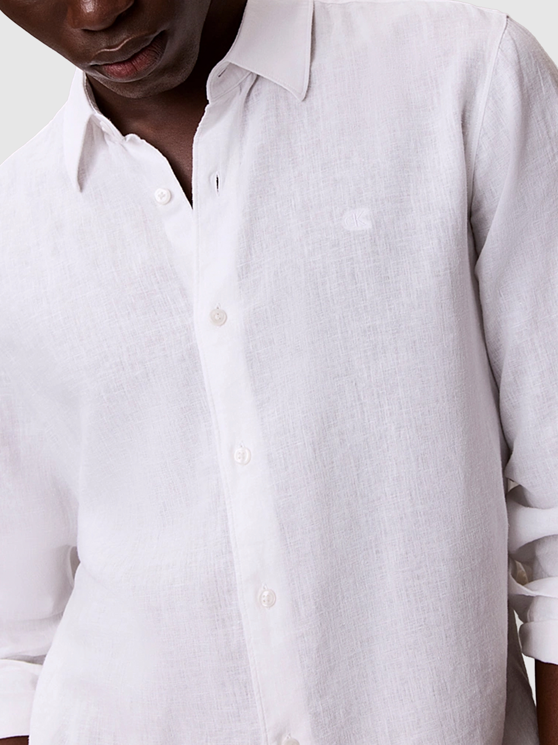 Shirt Man White Calvin Klein