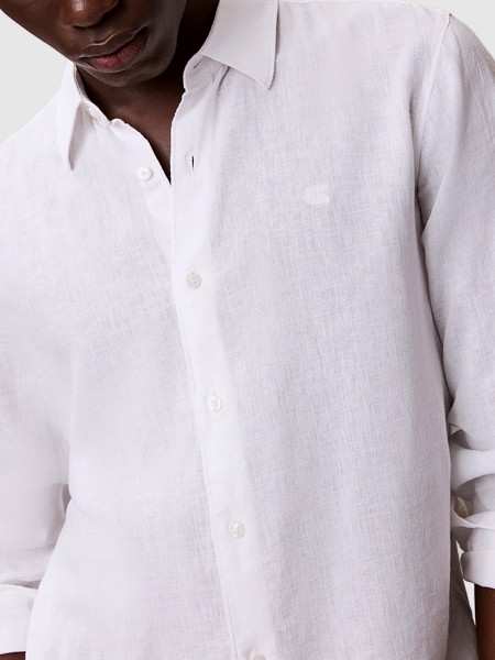 Shirt Man White Calvin Klein Shirt Man White Calvin Klein