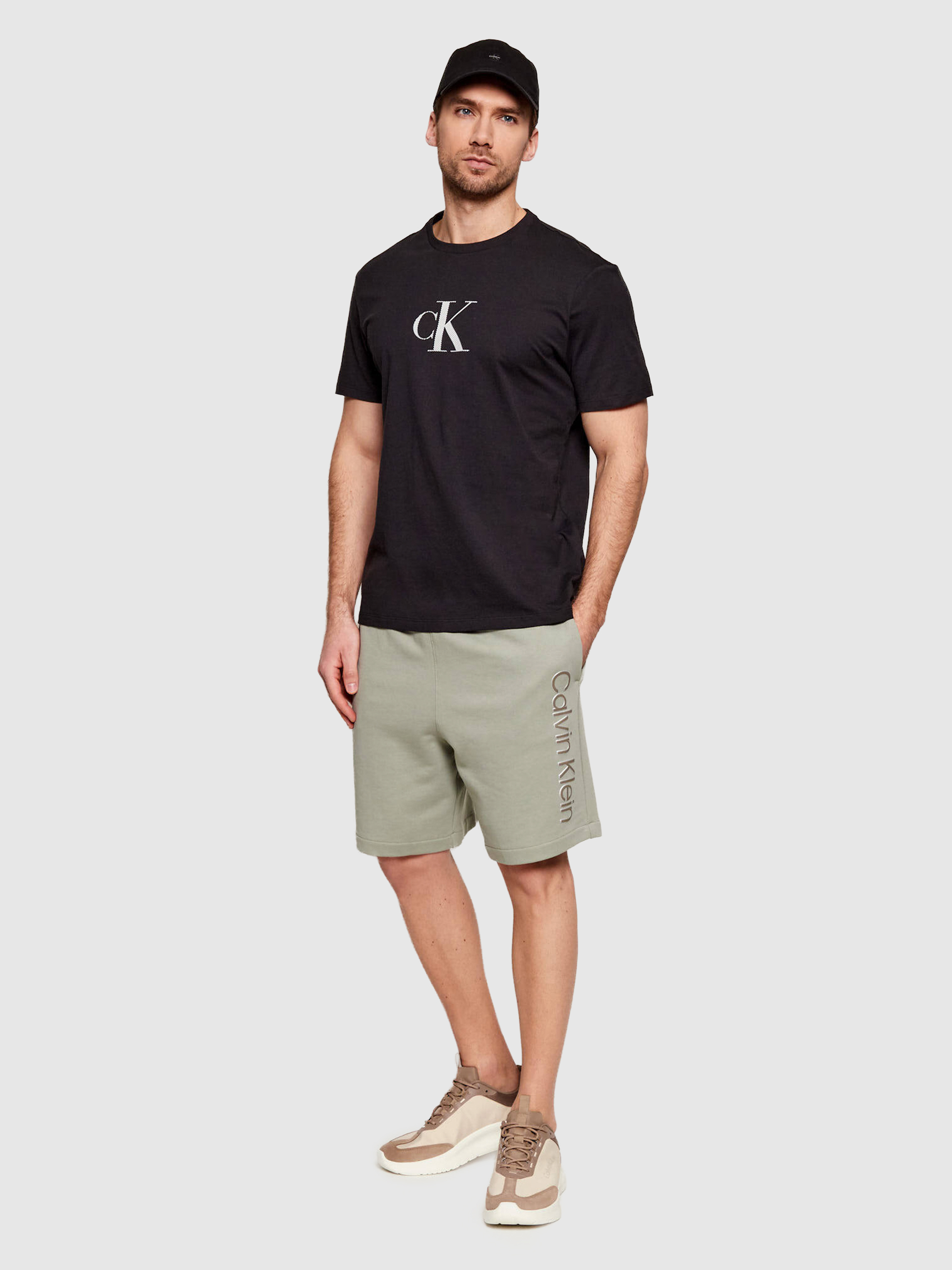 Pantalones Cortos Hombre Verde Calvin Klein