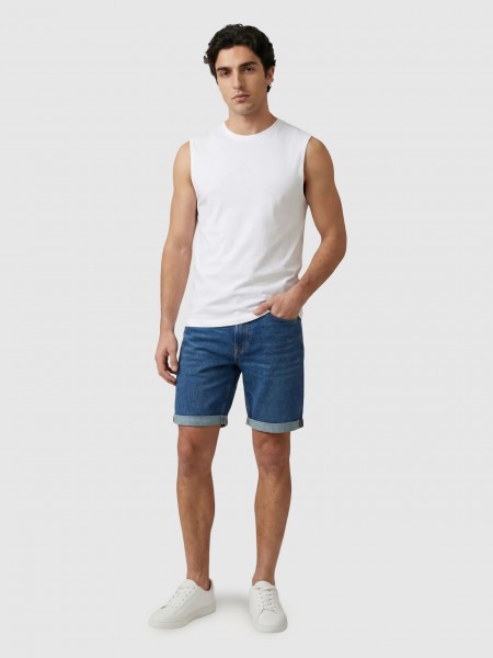 Pantalones Cortos Hombre Jeans Calvin Klein
