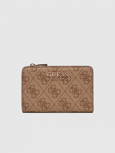 Carteira Guess Mulher Laurel II Slg Zip Arnd Crd Cse