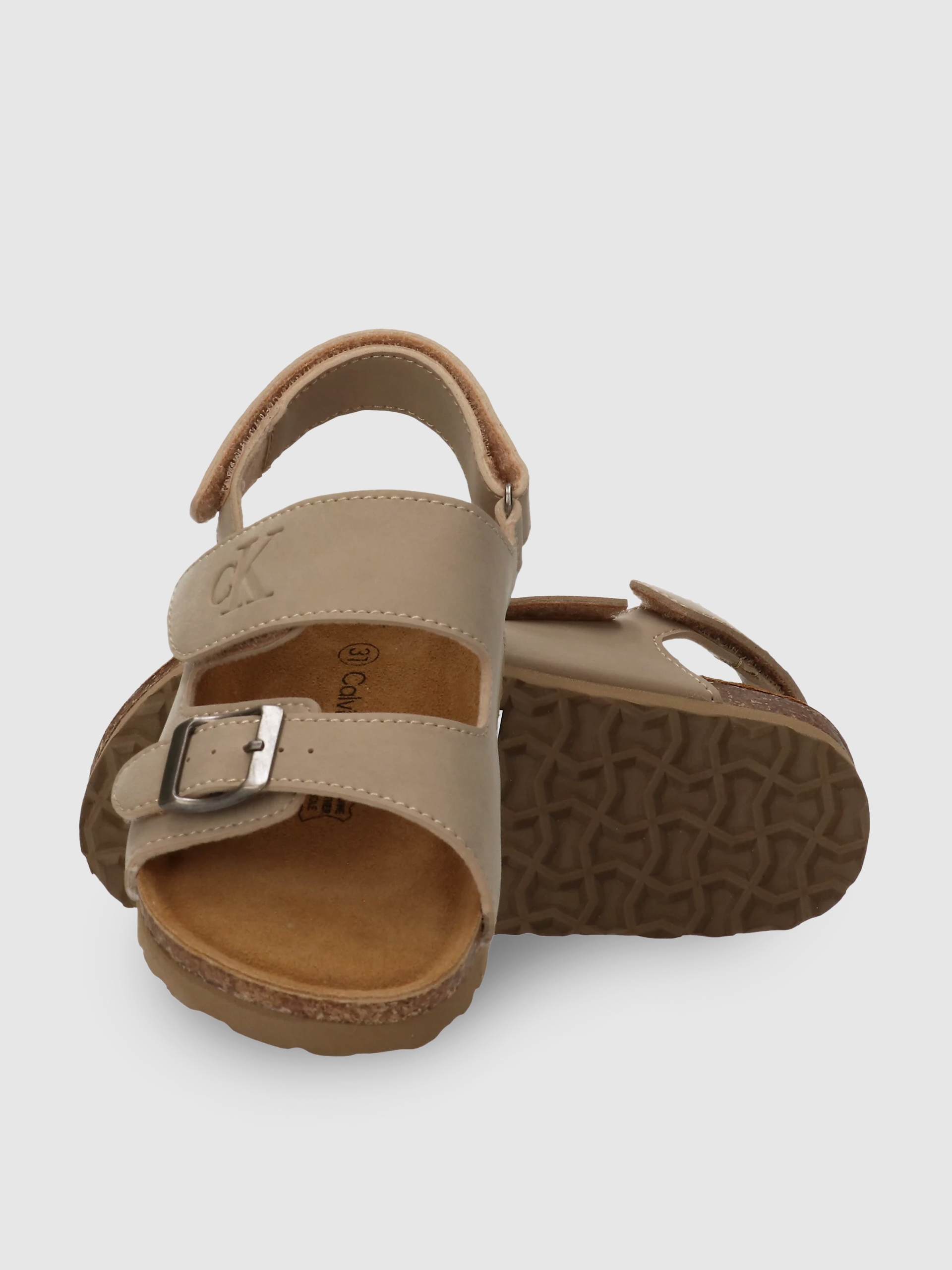 Sandalias Niño Beige Calvin Klein