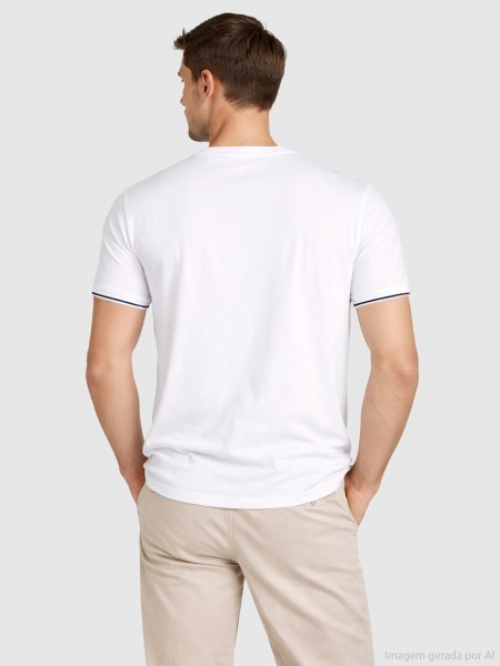 T-Shirt Tommy Hilfiger Homem Performance Tipped Tee