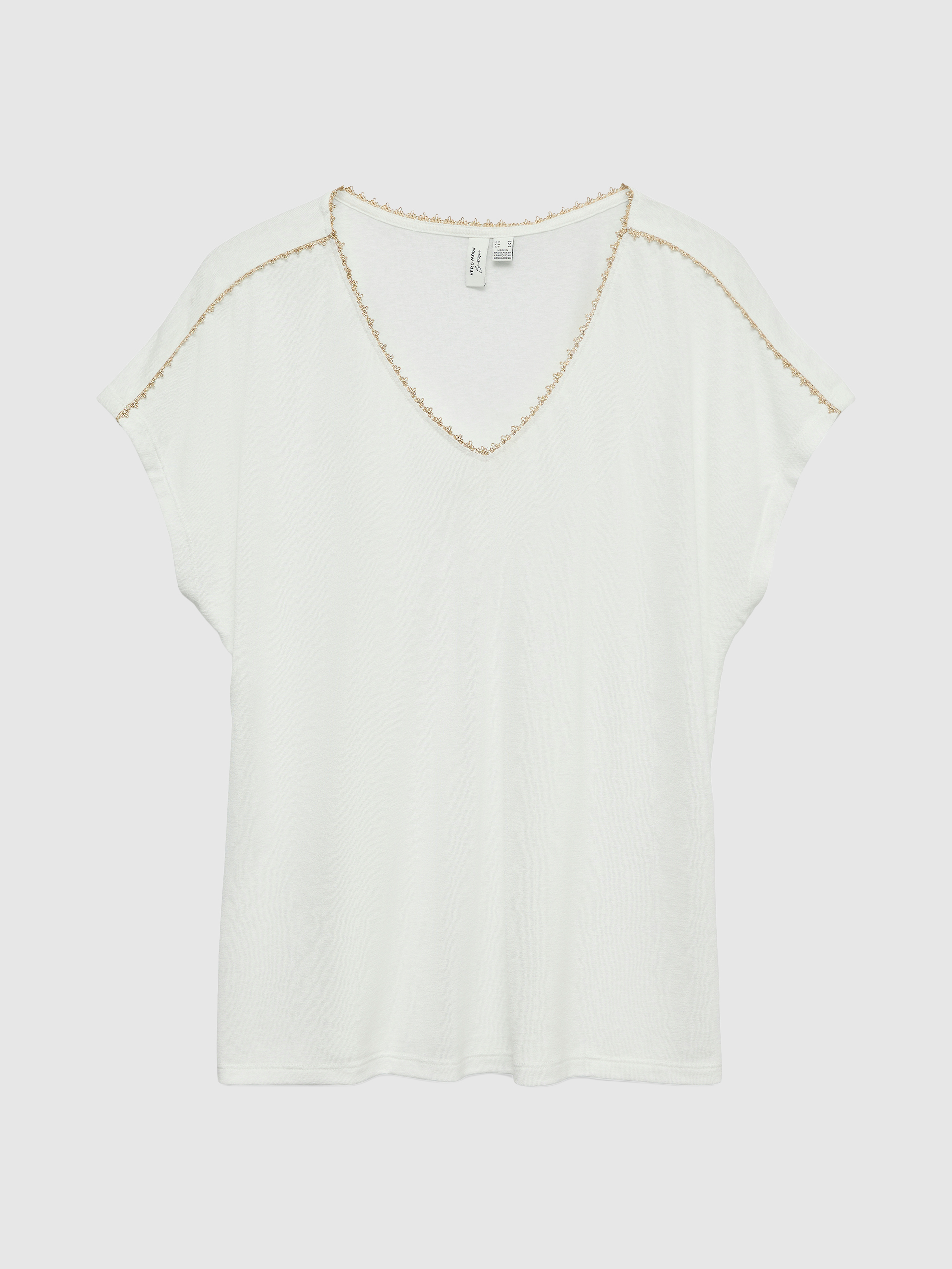 T-Shirt Woman White Vero Moda