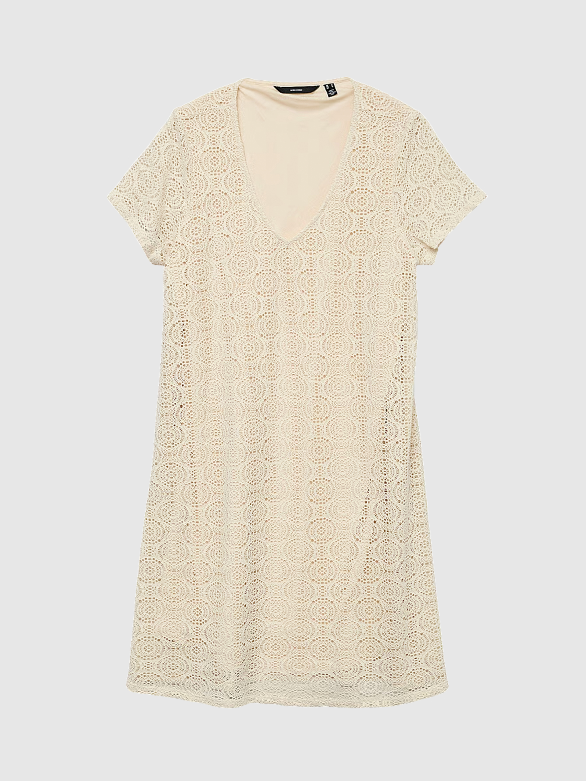 Dress Woman Cream Vero Moda