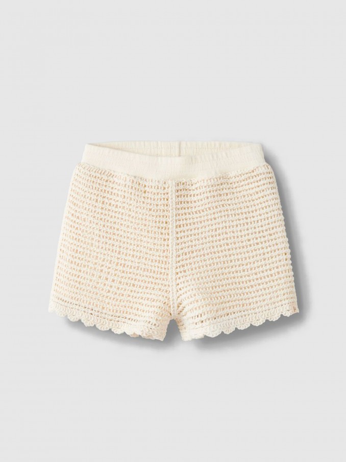 Shorts Girl White Name It