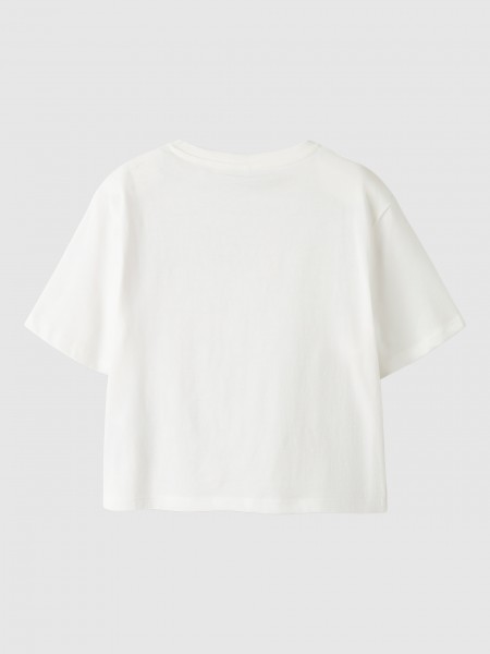 T-Shirt Name It Menina Nkffosiaz Ss Nreg Short Top Box