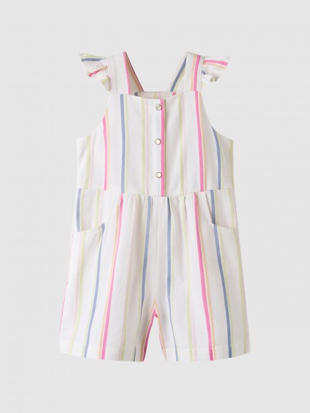 Macac�o Name It Menina Nmffimy Capsl Playsuit