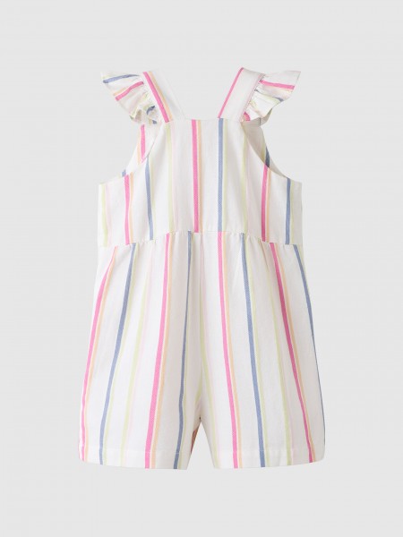 Macac�o Name It Menina Nmffimy Capsl Playsuit