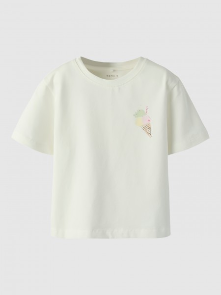 T-Shirt Name It Menina Nmffairi Ss Nreg Top