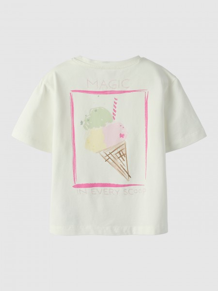 T-Shirt Name It Menina Nmffairi Ss Nreg Top