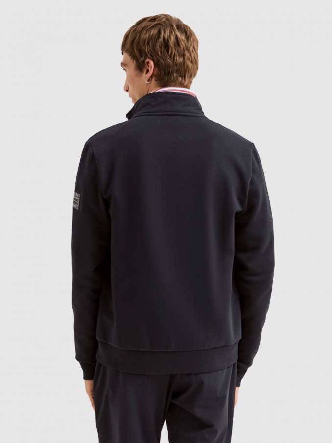 Jacket Man Navy Blue Lion Of Porches