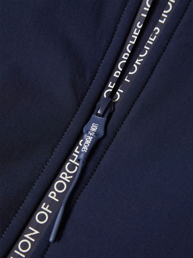 Jacket Man Navy Blue Lion Of Porches