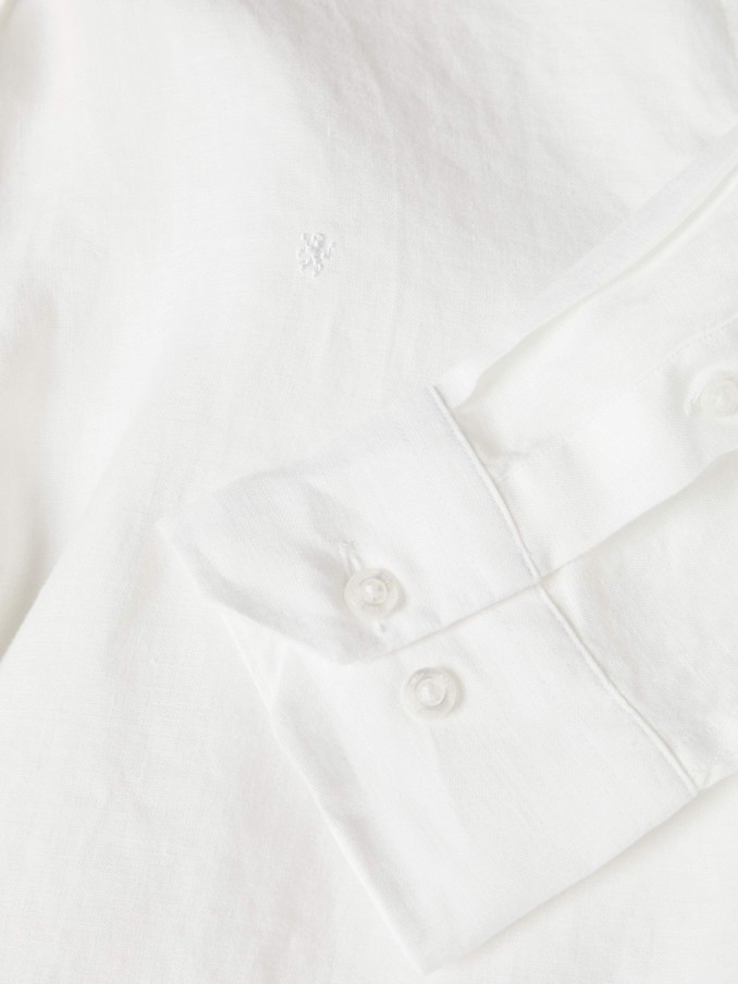 Camisa Hombre Blanco Lion Of Porches