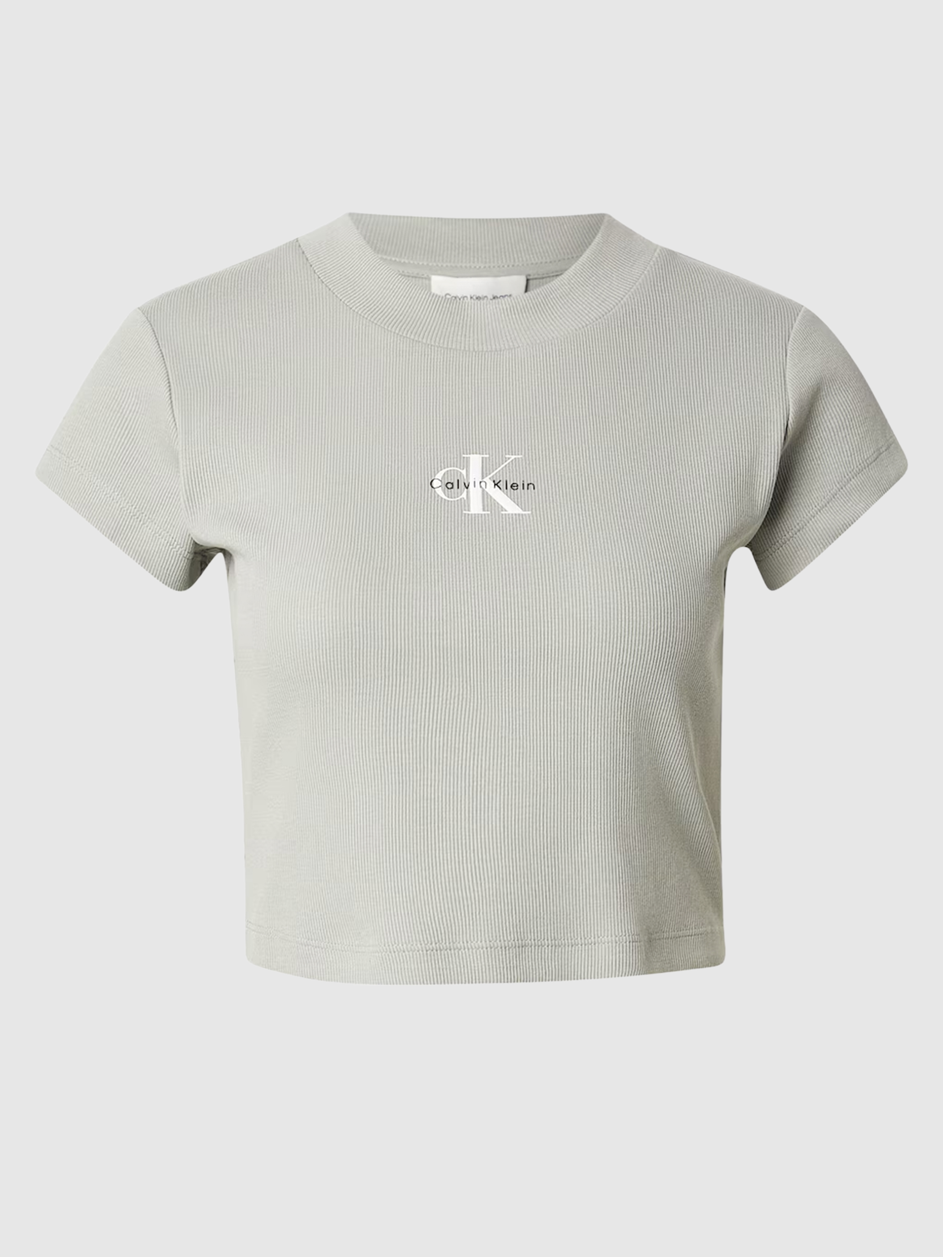 Mulher Monogram Baby Tee Calvin Klein