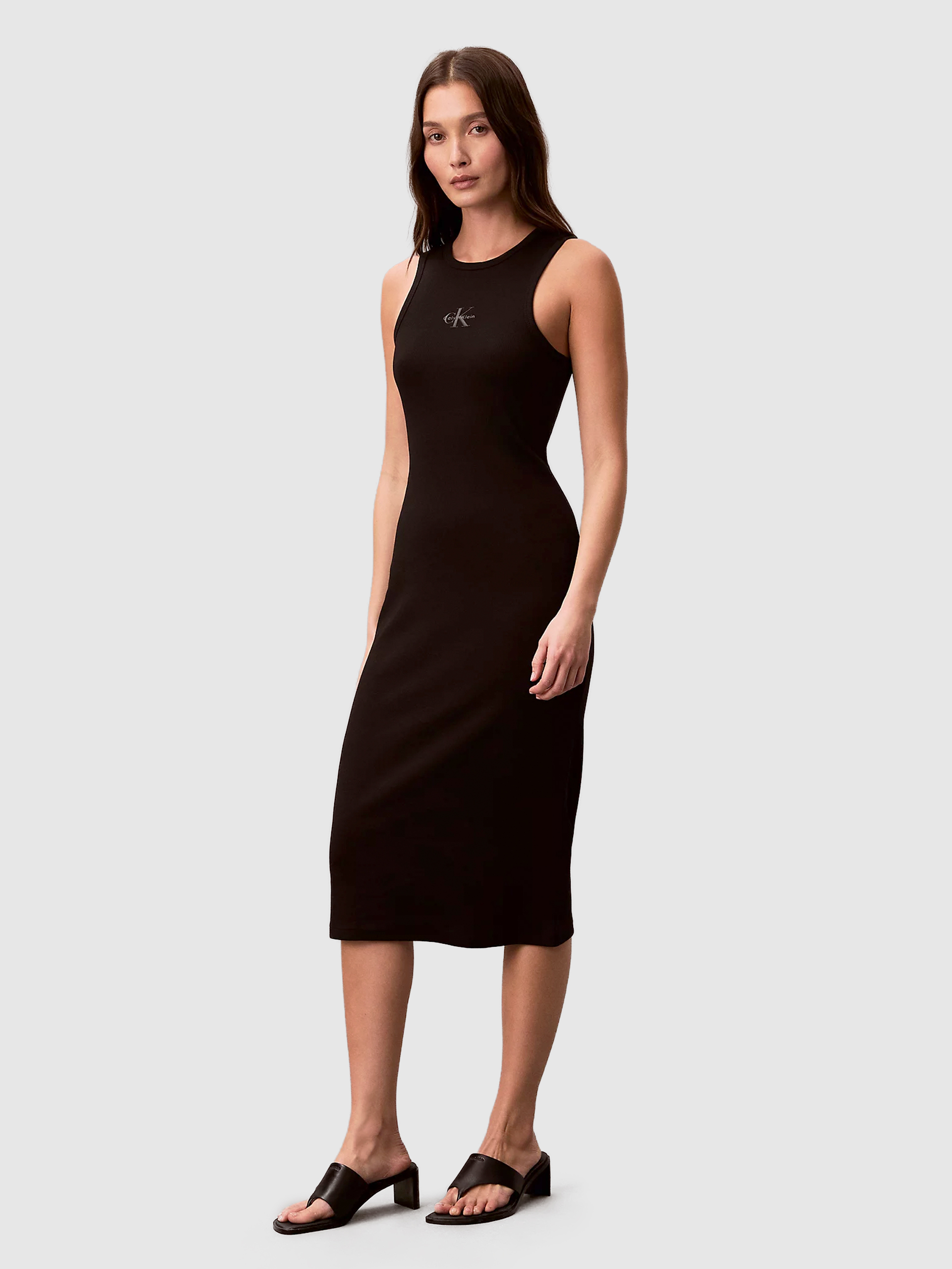 Vestido Mujer Negro Calvin Klein