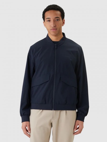 Jacket Man Navy Blue Calvin Klein