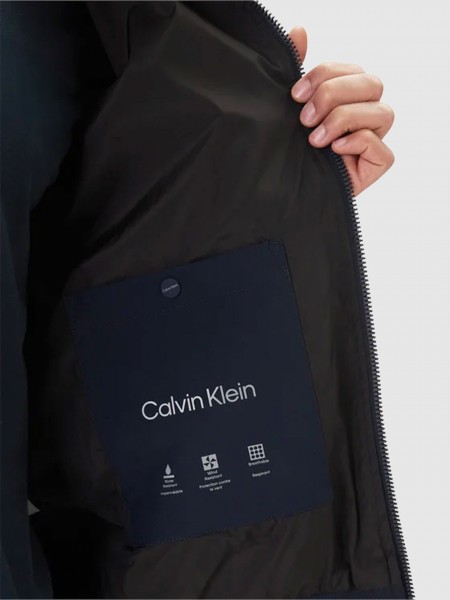Jacket Man Navy Blue Calvin Klein