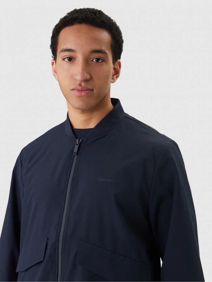 Jacket Man Navy Blue Calvin Klein