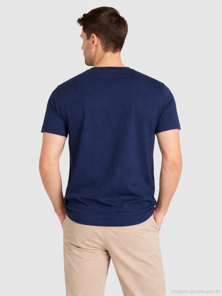 T-Shirt Tommy Hilfiger Homem Performance Tipped Tee