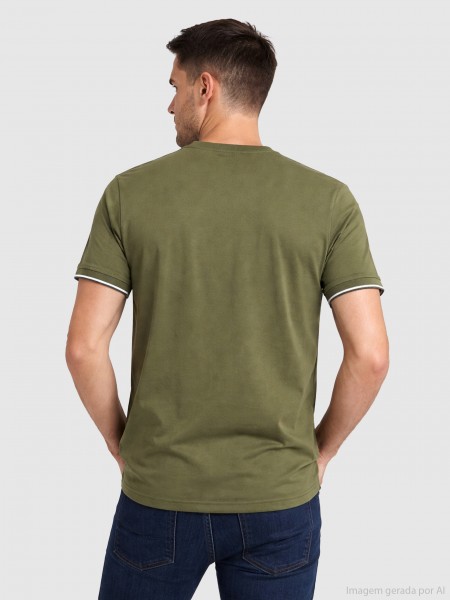 T-Shirt Tommy Hilfiger Homem Performance Tipped Tee
