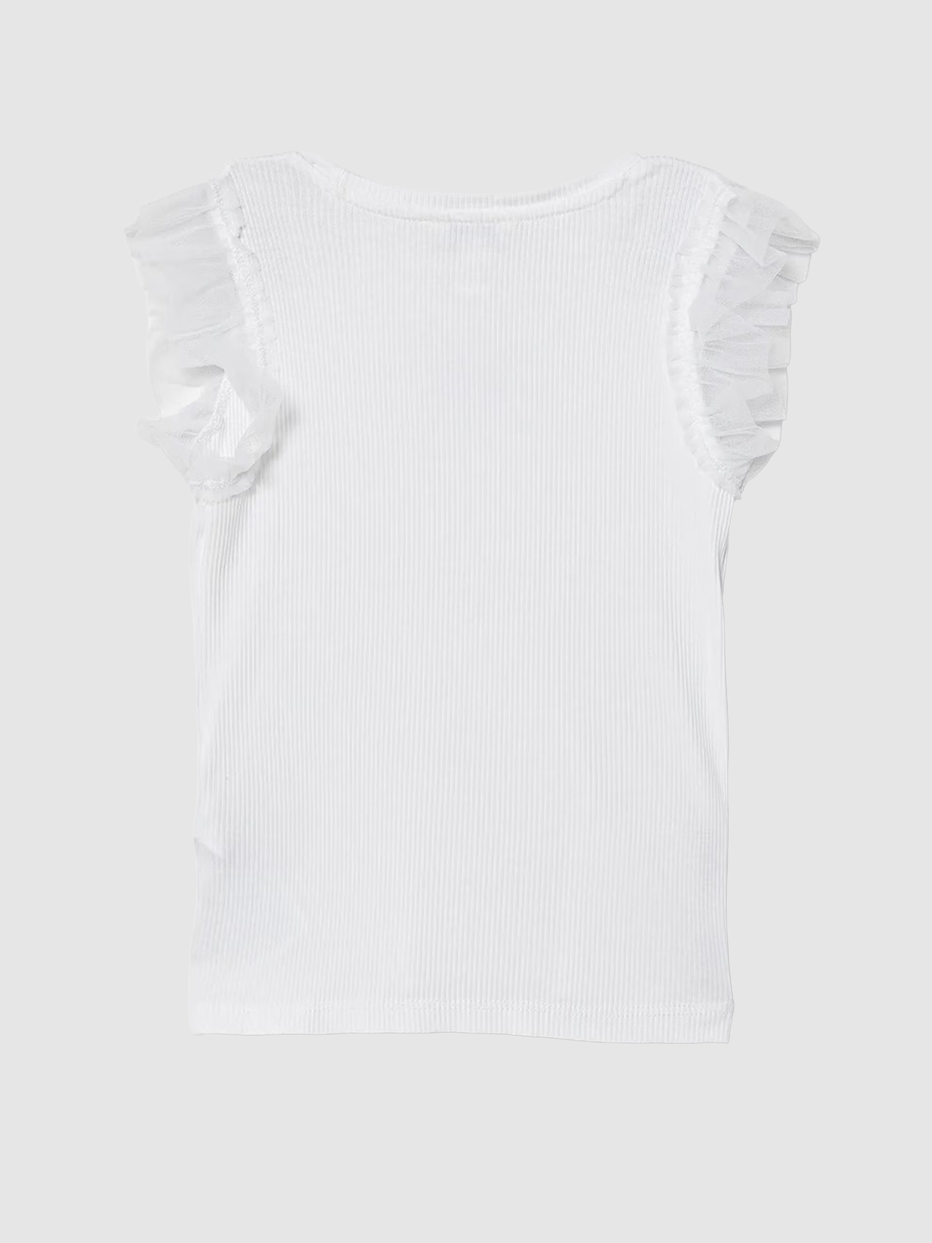 T-Shirt Guess Menina Rib Ss T-Shirt W/mesh