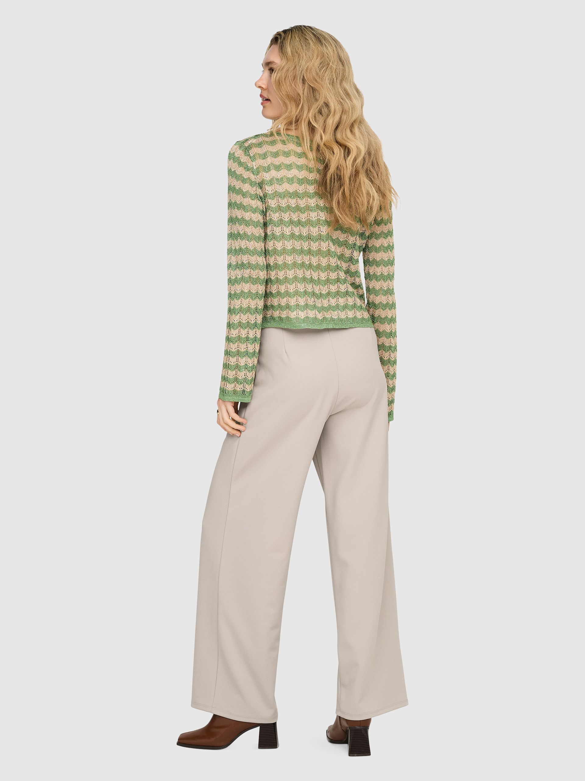 Pants Woman Cream Only