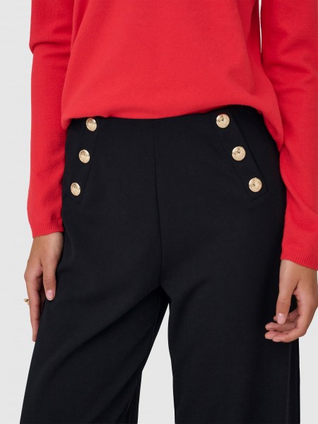 Pants Woman Black Only Pants Woman Black Only