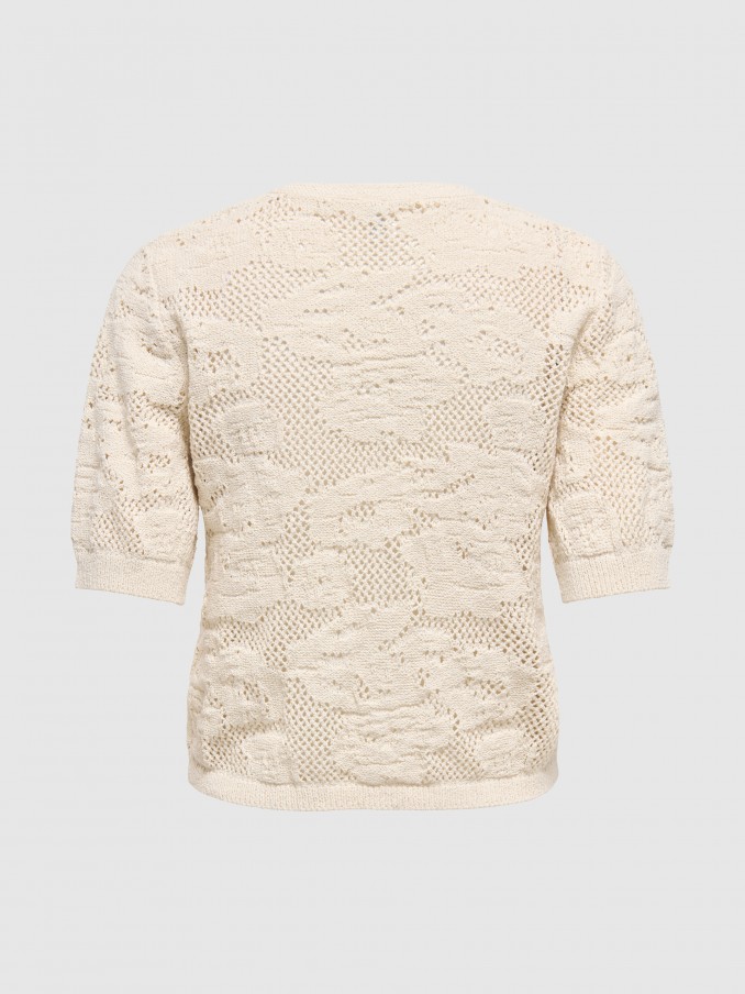 Pullover Woman Cream Only