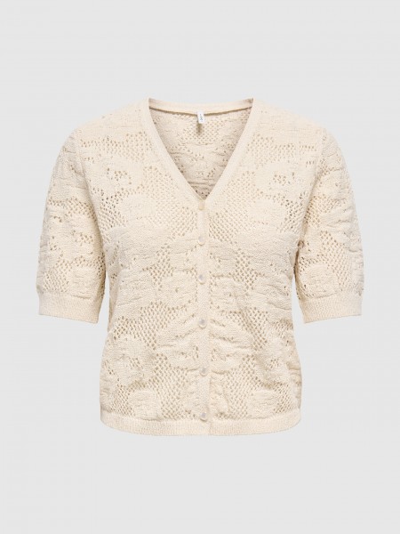 Pullover Woman Cream Only