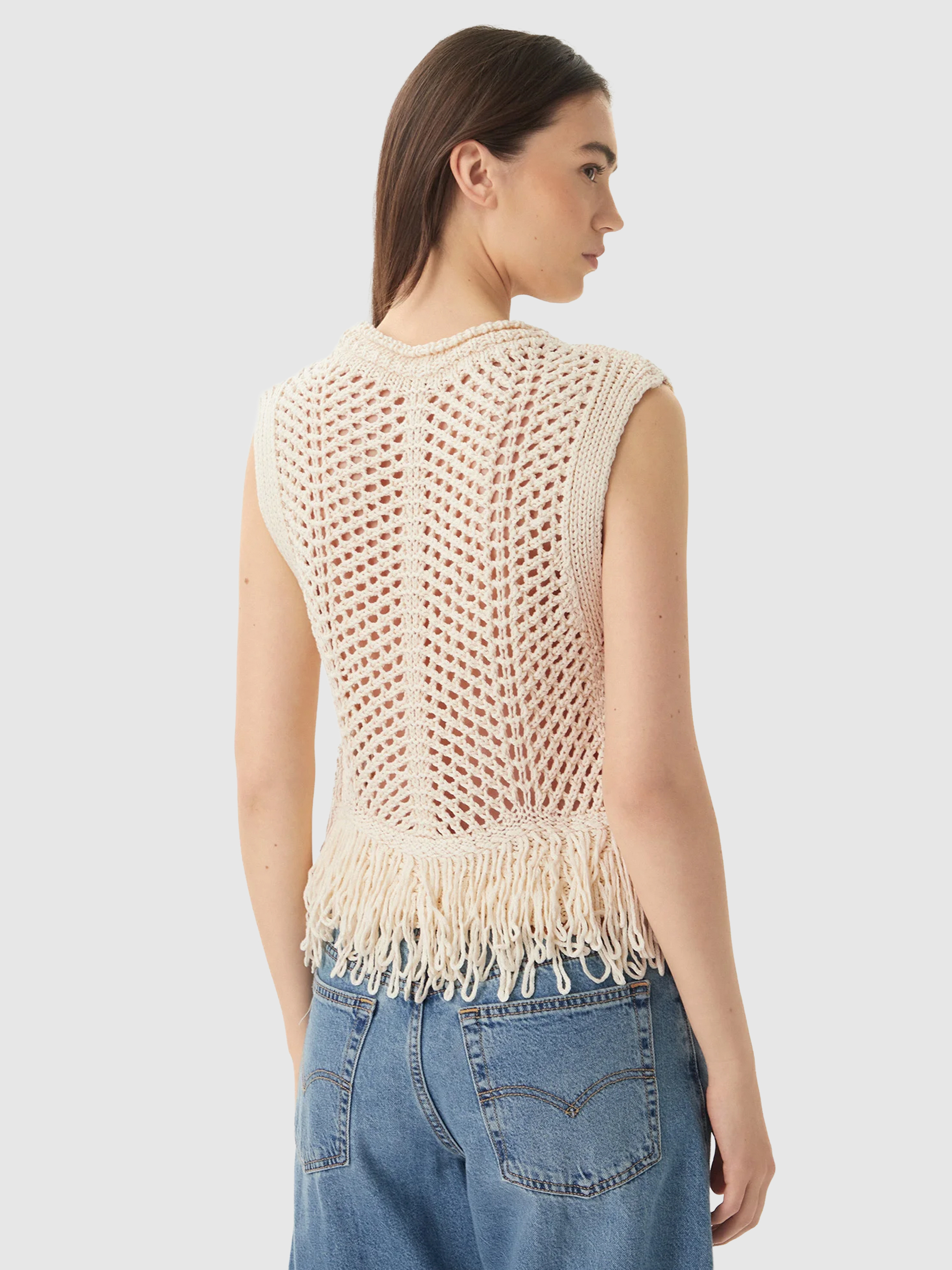 Shirt Woman Beige Only