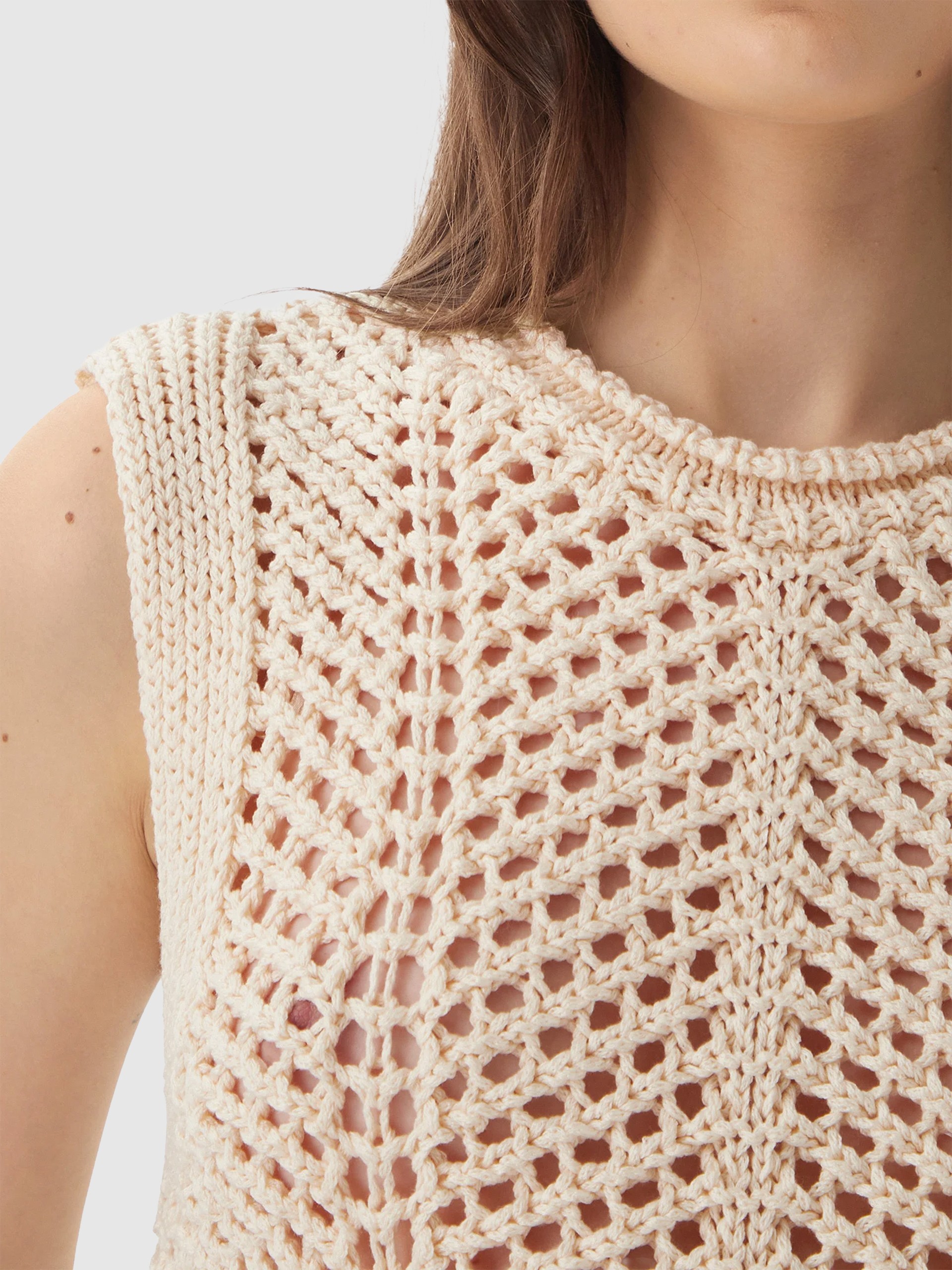 Shirt Woman Beige Only