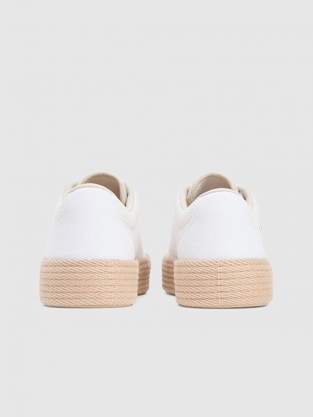 Sapatilha Tommy Hilfiger Mulher Th Foxing Platform Rope Sapatilha Tommy Hilfiger Mulher Th Foxing Platform Rope