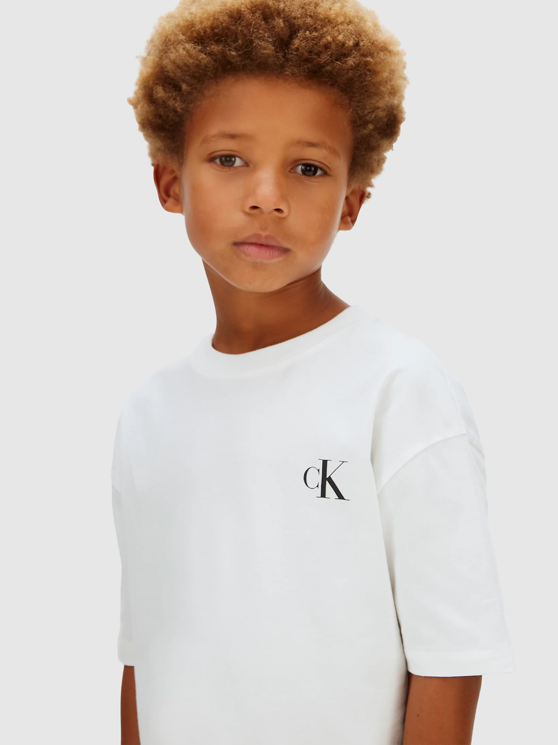 T-Shirt Calvin Klein Menino Bridge Ss T-Shirt