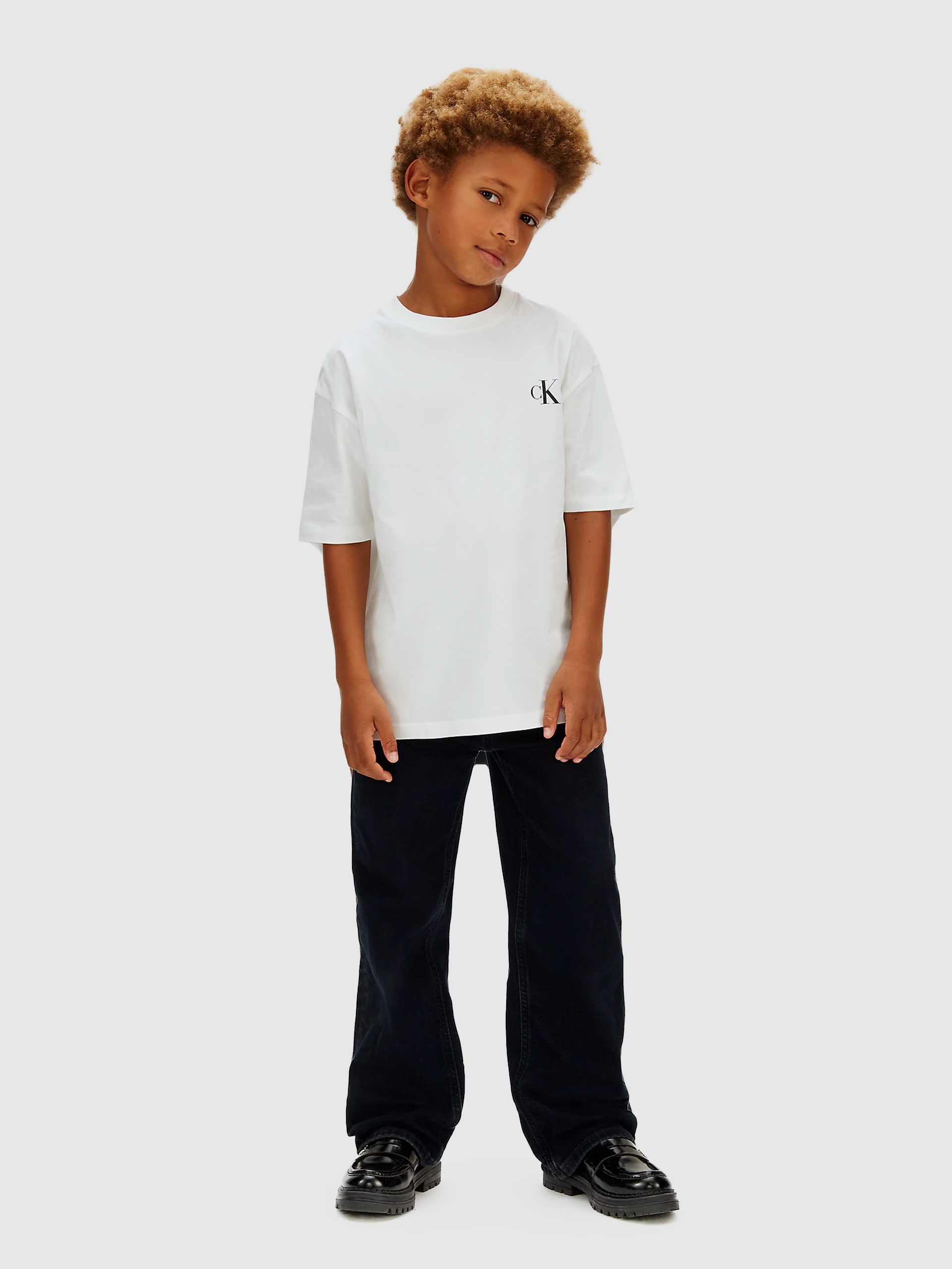 T-Shirt Calvin Klein Menino Bridge Ss T-Shirt