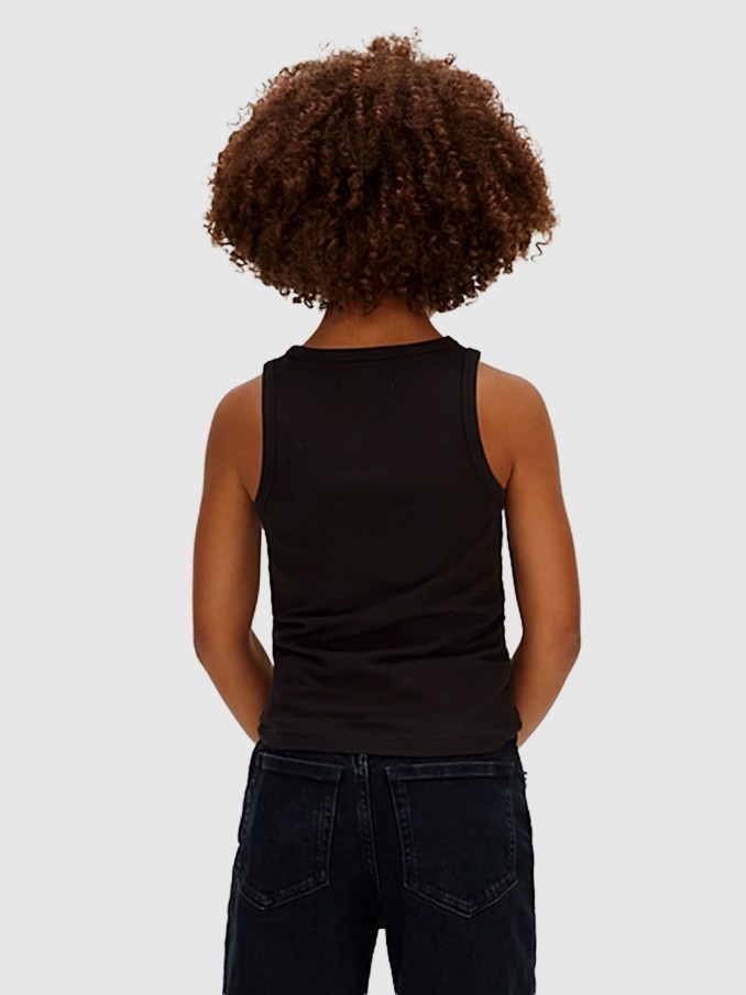 Top Calvin Klein Menina Ck Logo Tank Top